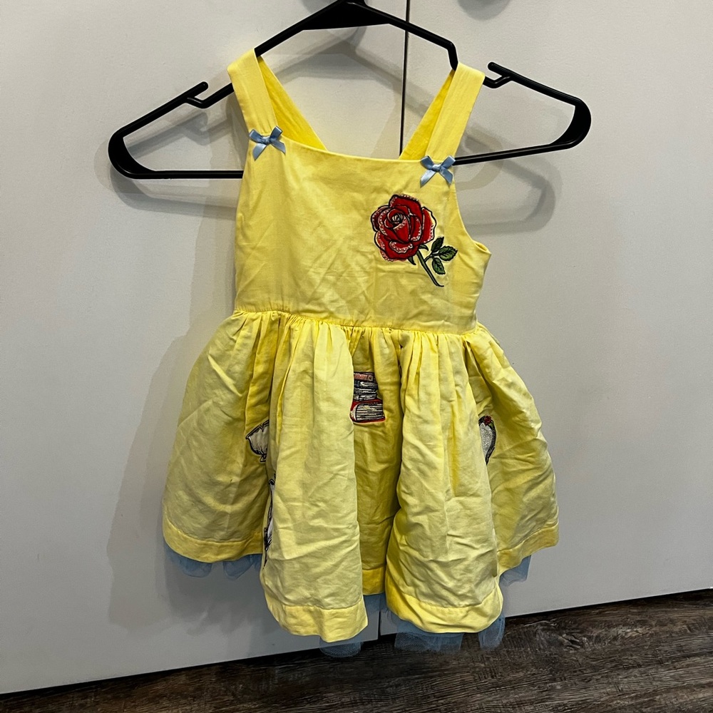 Totu couture little girls belle dress